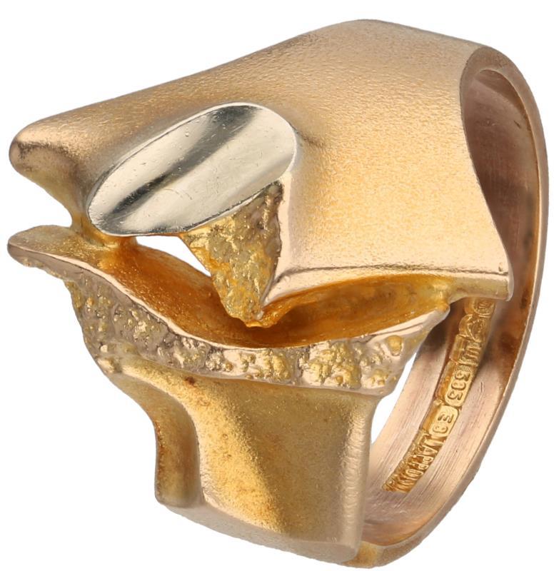 Lapponia Geysir ring goud/platina - 14 kt.
