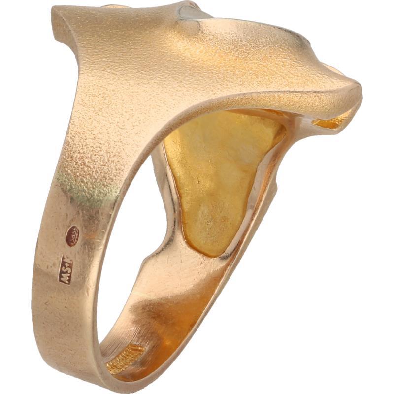 Lapponia Geysir ring goud/platina - 14 kt.
