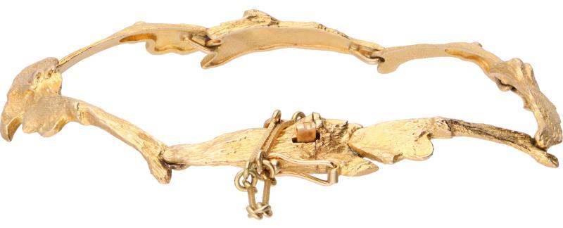 Lapponia Orchid Psychedelic armband geelgoud - 14 kt.