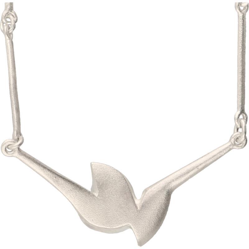 Lapponia Memphis collier zilver - 925/1000.