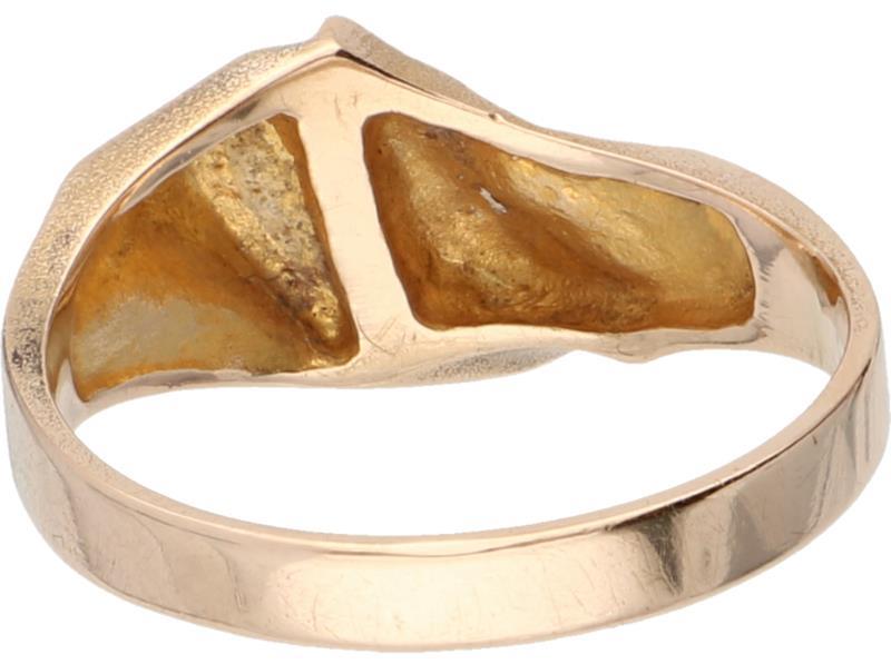 Lapponia ring goud/platina - 14 kt.