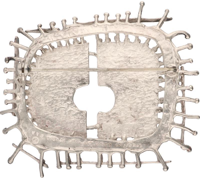 Studio E&P Noorse design broche zilver - 925/1000.