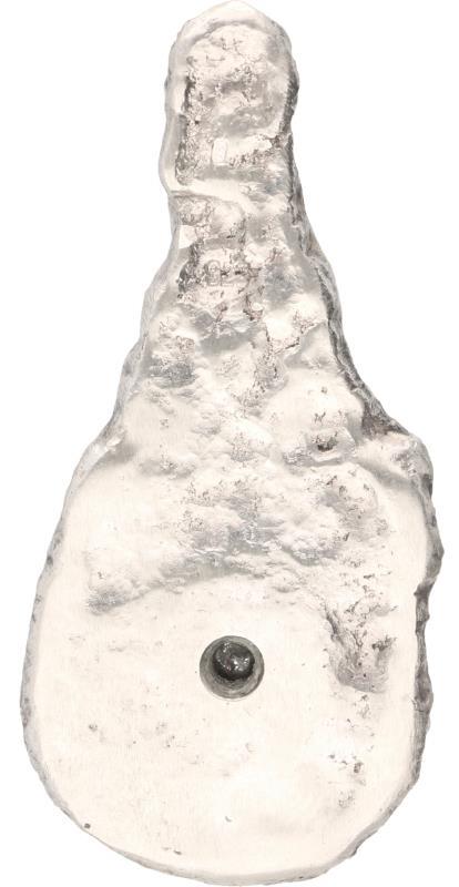 Hanger zilver, ca. 0.10 ct. diamant - 925/1000.