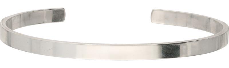 Fins design bangle armband zilver - 925/1000.