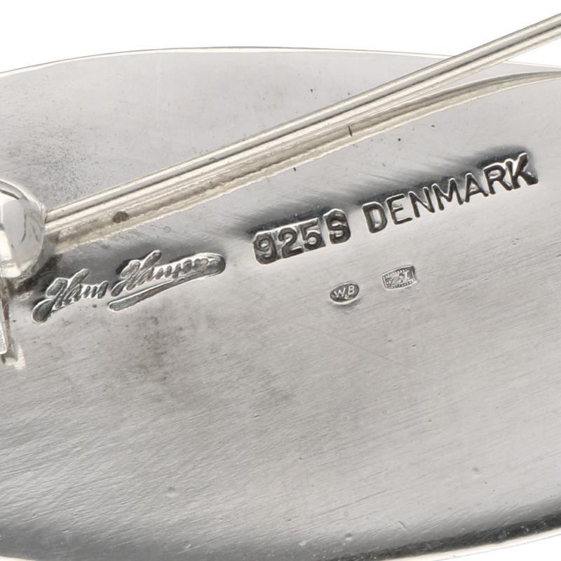 Hans Hansen Denmark design broche zilver - 925/1000.