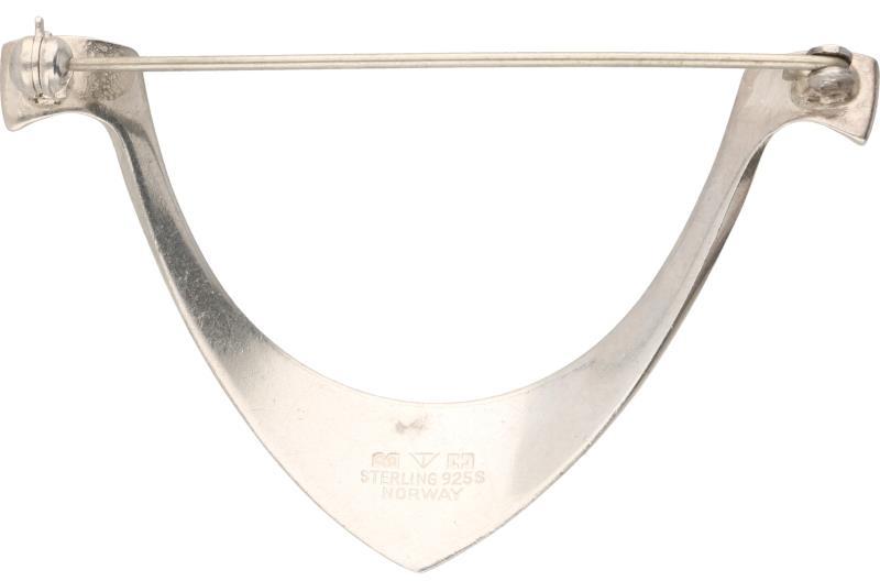 Tone Vigeland Norway design broche zilver - 925/1000.