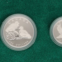 Canada. Set (4) 30,75, 150 and 300 Dollar. 2001.