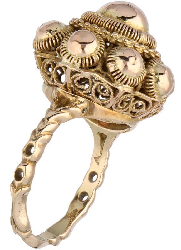 Ring Zeeuwse knoop geelgoud - 14 kt.
