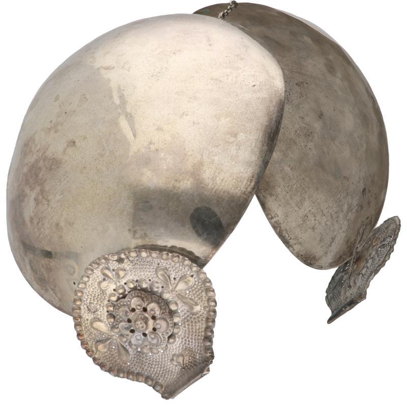 Kappenstel met stiften zilver - 835/1000.