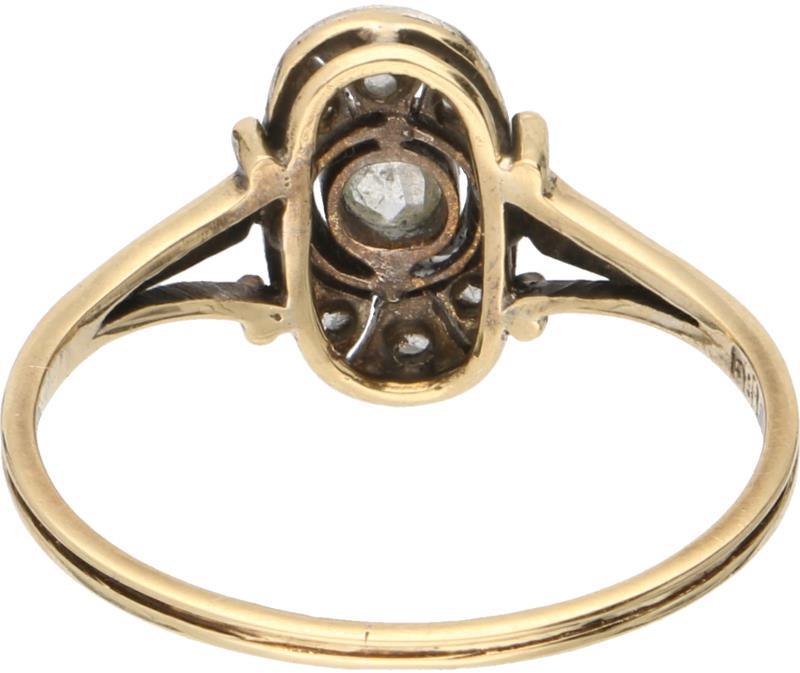 Ring geelgoud, diamant - BWG 10 kt.