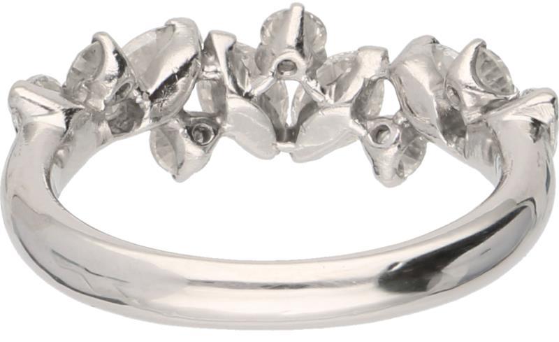 Ring witgoud, ca. 1.55 ct. diamant - 18 kt.