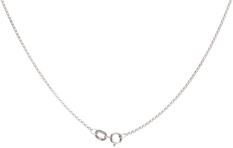 Collier witgoud ca. 1.62 ct. diamant - 18 kt.