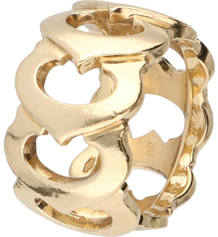 Bague "C" de Cartier ring geelgoud - 18 kt.