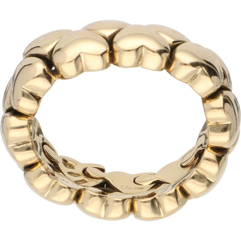 Cartier hartvormige bandring geelgoud - 18 kt.