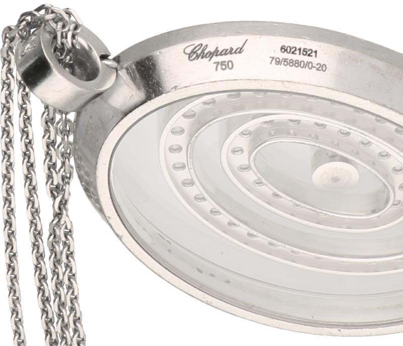 Chopard Happy Spirit collier witgoud, ca. 2.08 ct. diamant - 18 kt.