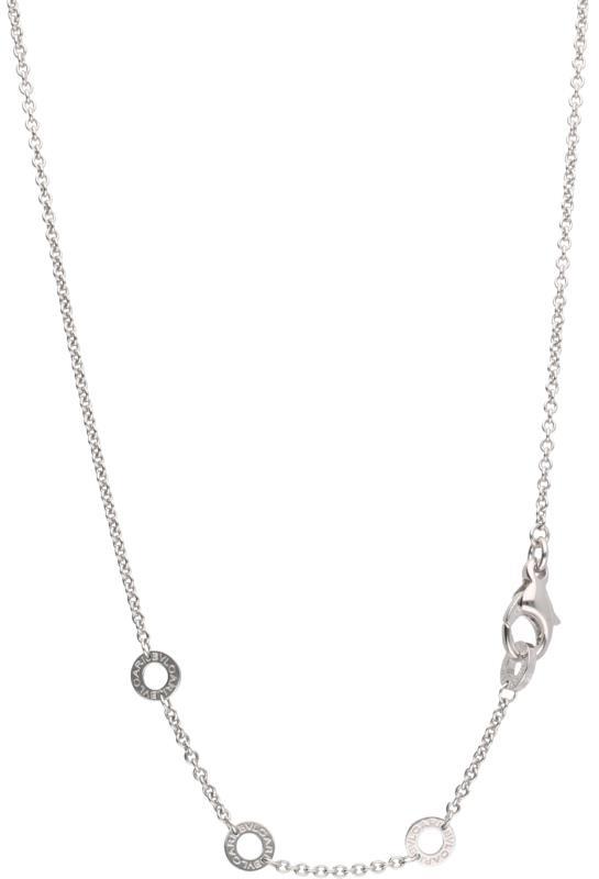 Bvlgari Cicladi collier witgoud, ca. 0.52 ct. diamant - 18 kt.