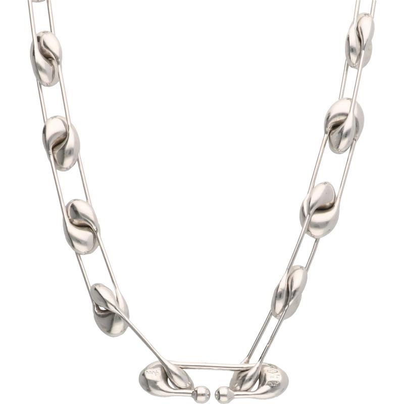 Nanis collier witgoud - 18 kt.
