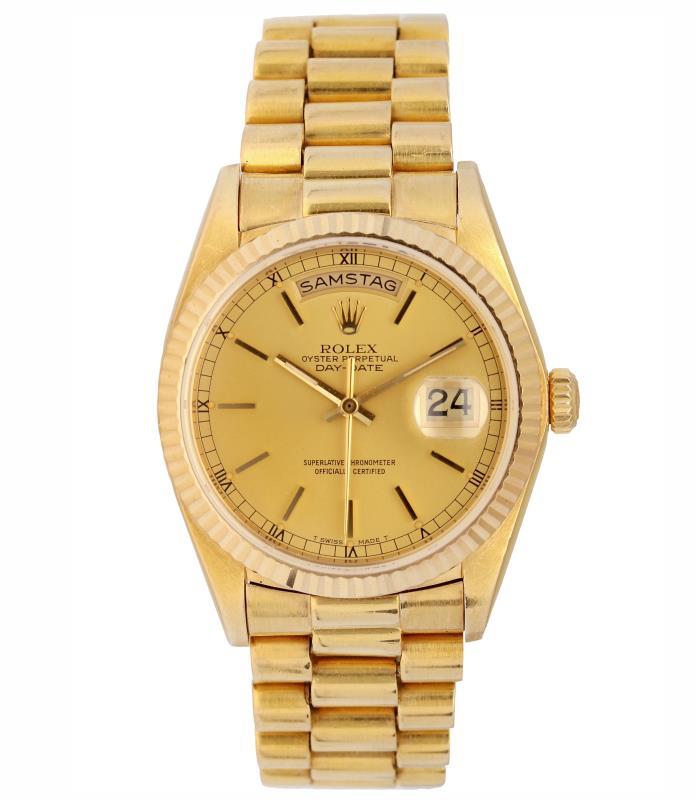 Rolex Daydate 18038 - Herenhorloge - Automaat - Ca. 1979.