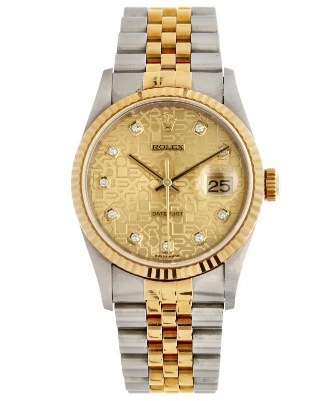 Rolex Datejust Jubilee 16233 - Herenhorloge - Automaat - Ca. 1999.