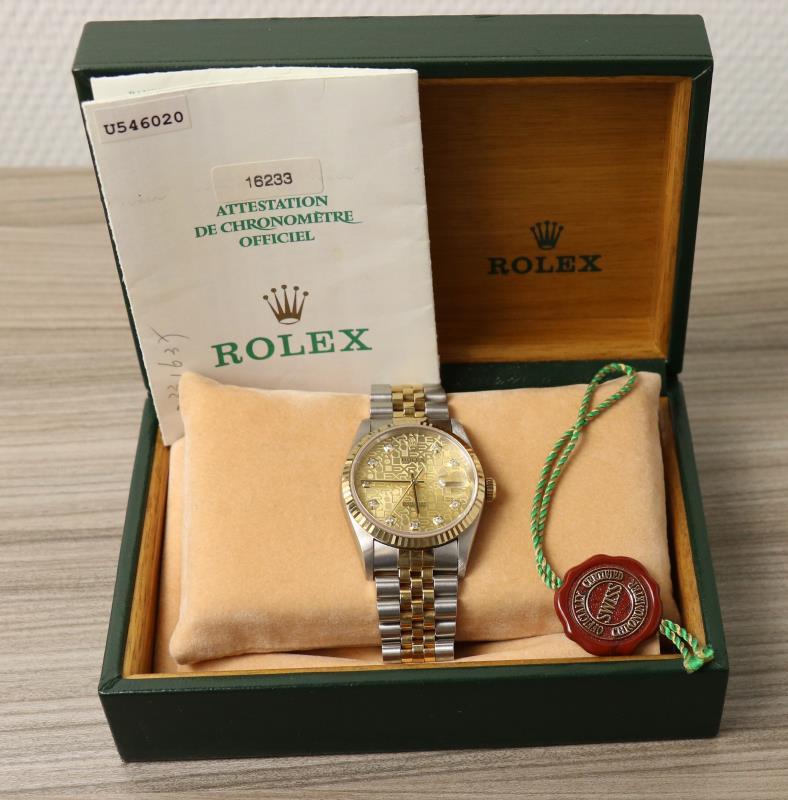 Rolex Datejust Jubilee 16233 - Herenhorloge - Automaat - Ca. 1999.