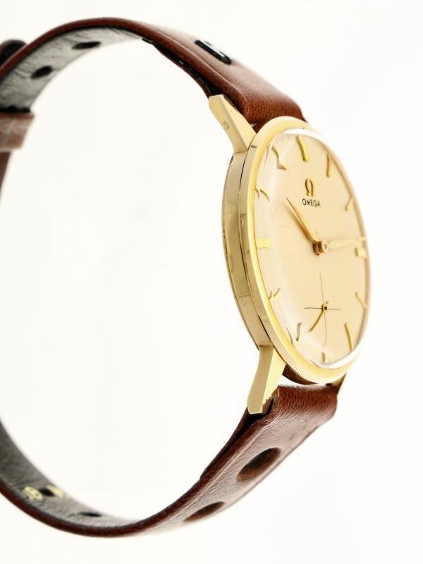 Omega vintage goud - Herenhorloge - Handopwindbaar - Ca. 1960.