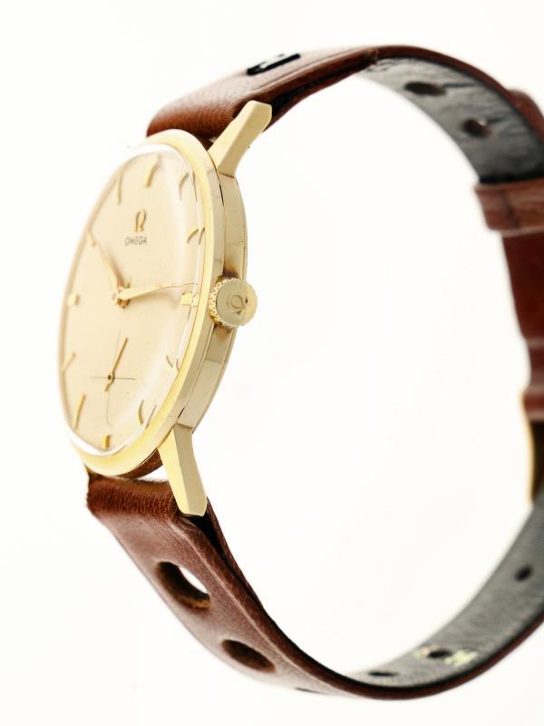 Omega vintage goud - Herenhorloge - Handopwindbaar - Ca. 1960.