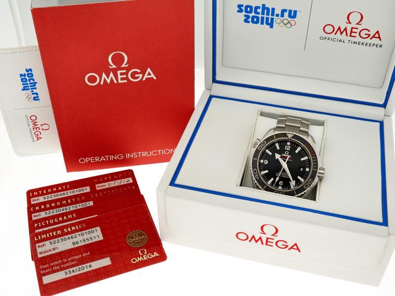 Omega Seamaster Planet Ocean 2014 Olympic Sochi - Herenhorloge - Automaat - Ca. 2017.