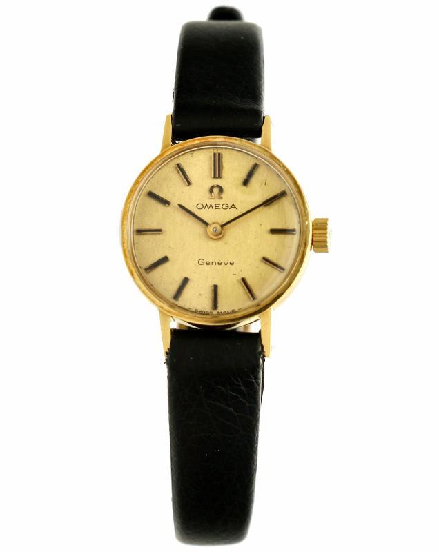 Omega Genéve - Dameshorloge - Handopwindbaar - Ca. 1970.