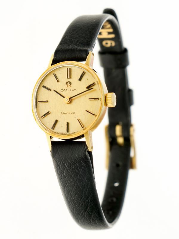 Omega Genéve - Dameshorloge - Handopwindbaar - Ca. 1970.