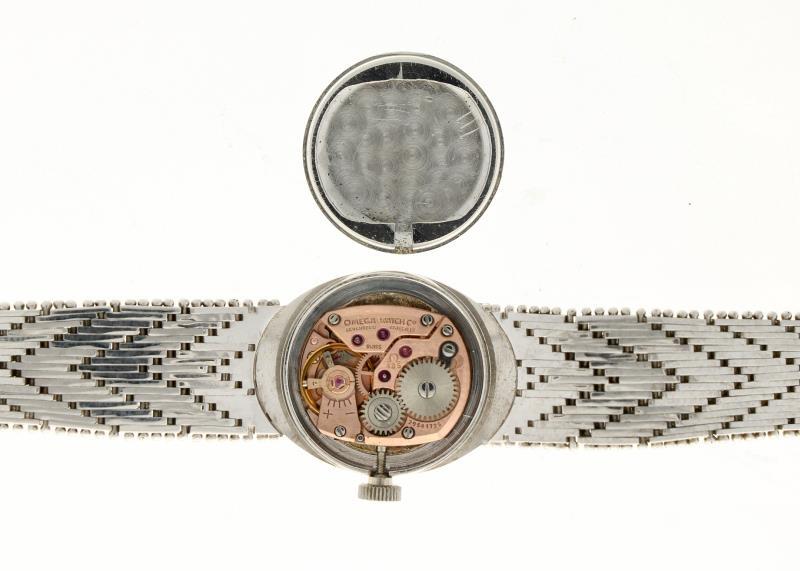 Omega vintage witgoud - Dameshorloge - Handopwindbaar - Ca. 1970.