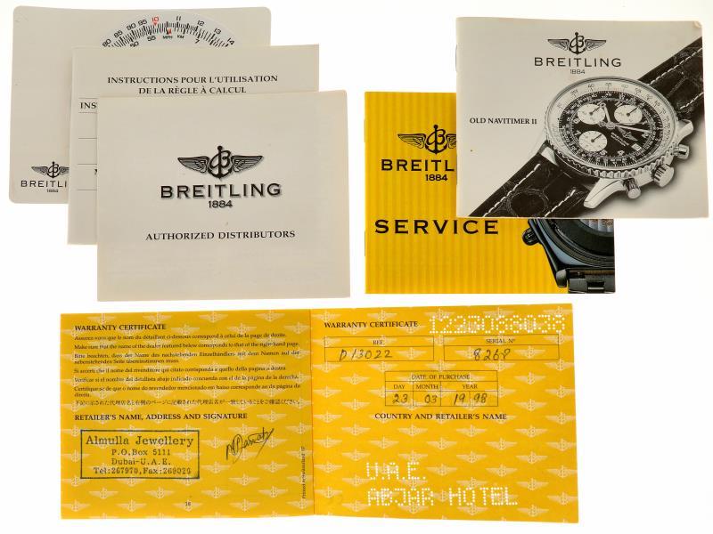 Breitling Navitimer D13022 - Herenhorloge - Automaat - Ca. 1998.