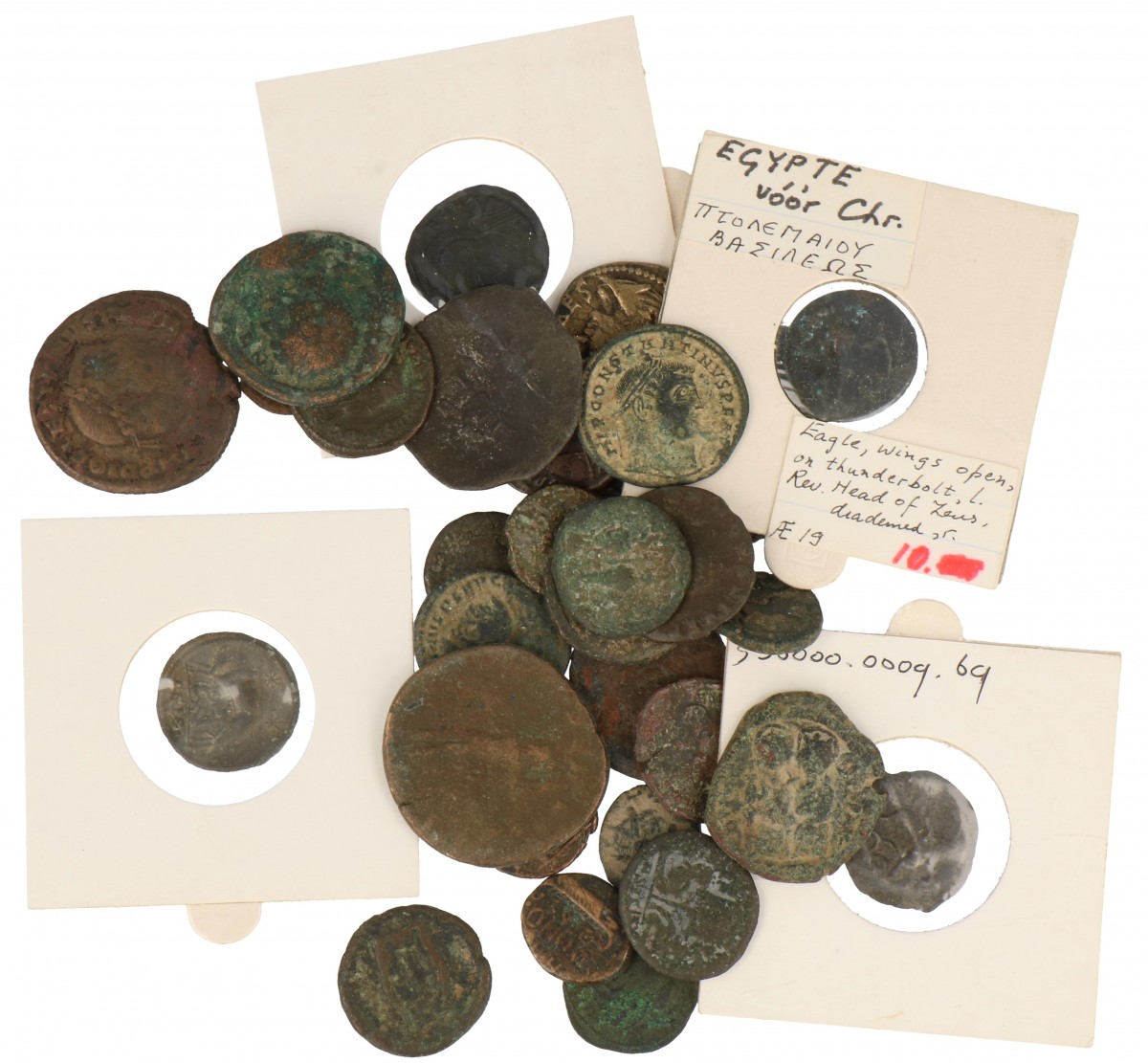 Ancient coins. Lot (36) Bronze coins.