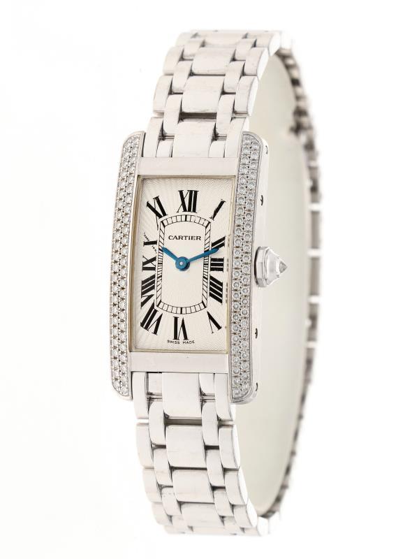 Cartier Tank Americaine 2489 - Dameshorloge - Quartz - Ca. 2001.