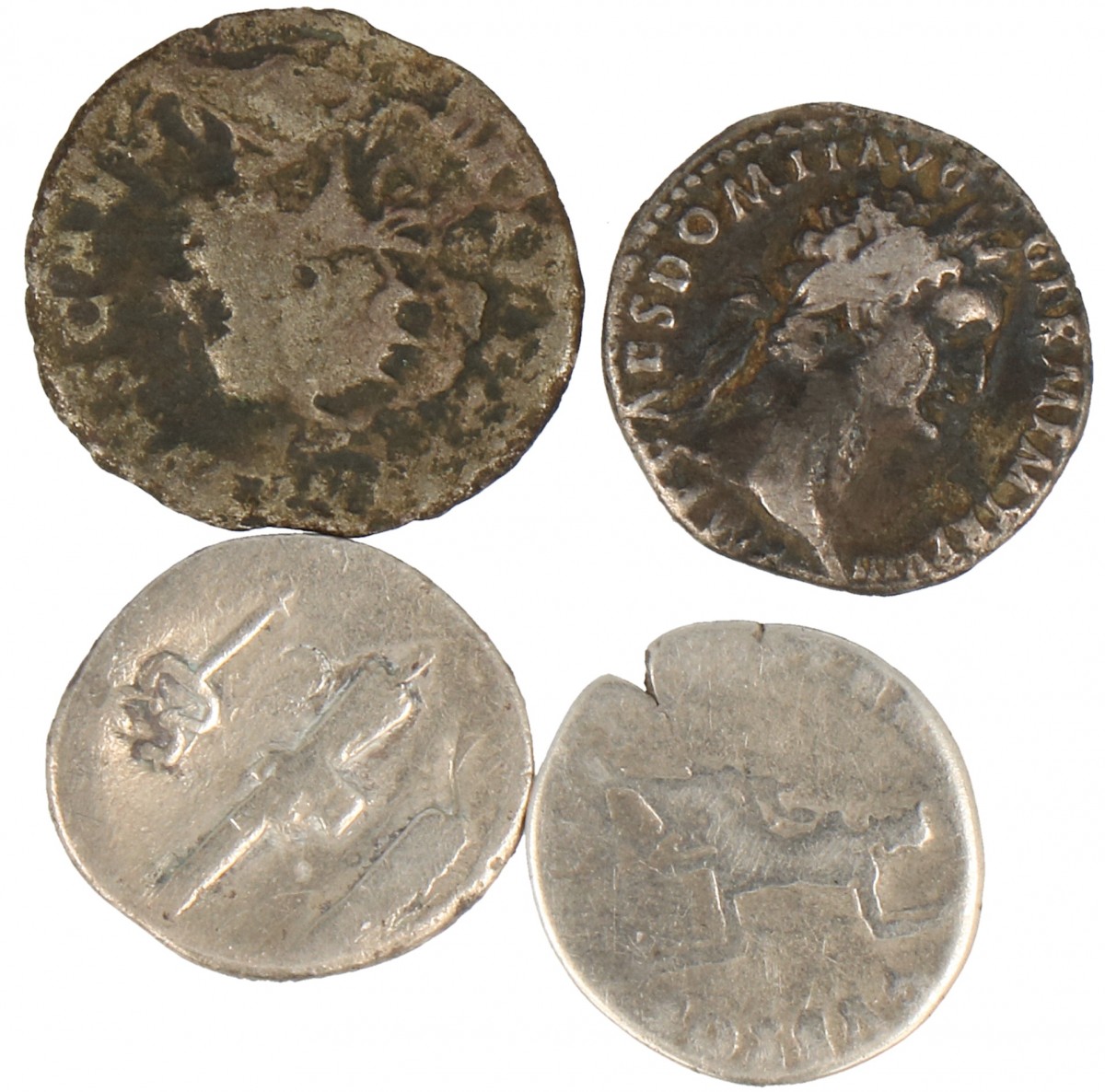 Roman Empire. Lot (4) Denarii.