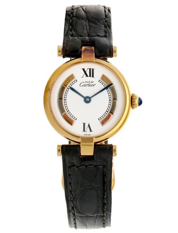 Cartier Must Vermeil 590004 - Dameshorloge - Quartz - Ca. 1990.