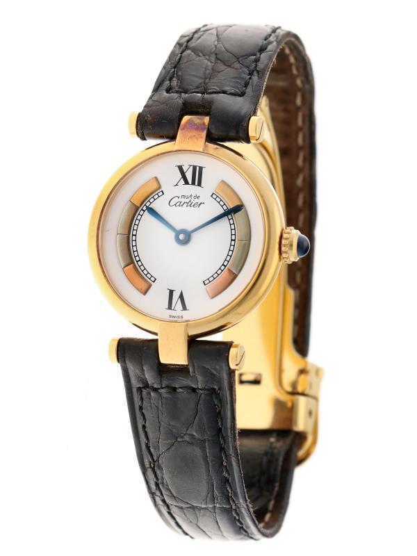 Cartier Must Vermeil 590004 - Dameshorloge - Quartz - Ca. 1990.