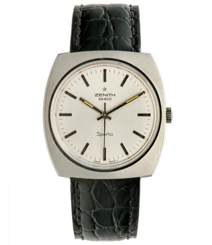 Zenith Sporto 28800 - Herenhorloge - Handopwindbaar - Ca. 1965.