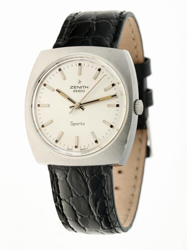 Zenith Sporto 28800 - Herenhorloge - Handopwindbaar - Ca. 1965.