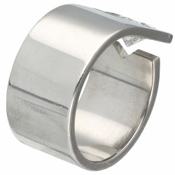 Platina Niessing solitair ring, met ca. 1.00 ct. diamant - Pt 950.