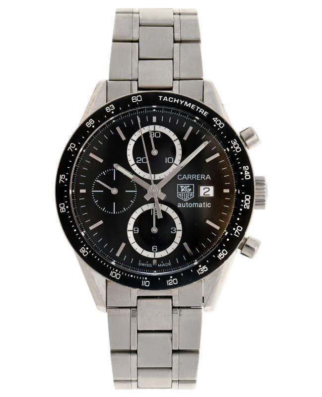 Tag Heuer Carrera Chronograph Cv2010-0 - Herenhorloge - Automaat - Ca. 2000.