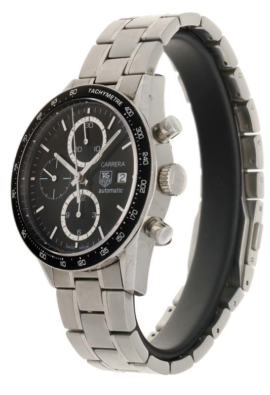 Tag Heuer Carrera Chronograph Cv2010-0 - Herenhorloge - Automaat - Ca. 2000.