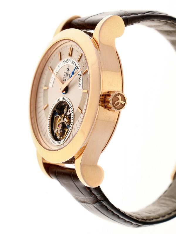 AWC Tourbillon - Herenhorloge - Handopwindbaar - Ca. 2012.