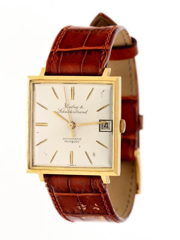 Dubey & Schaldenbrand goud - Herenhorloge - Automaat - Ca. 1960.