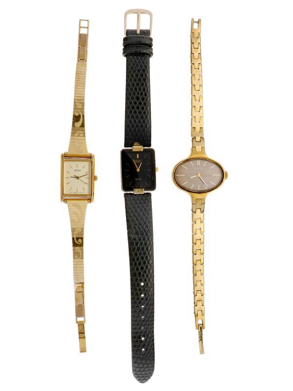 Lot van 3 horloges - Dameshorloge.