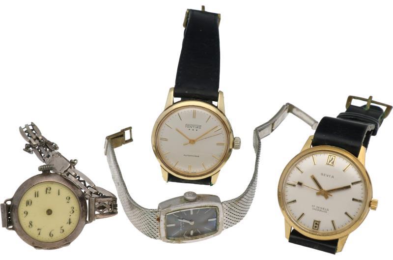 Lot van 4 horloges - Unisexhorloge - Mechanisch.