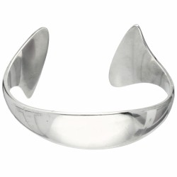 Zilveren Hans Hansen bangle armband - 925/1000.