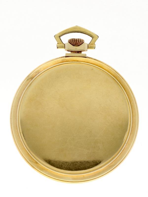 Zakhorloge Longines goud - Herenzakhorloge - Handopwindbaar - Ca. 1925.