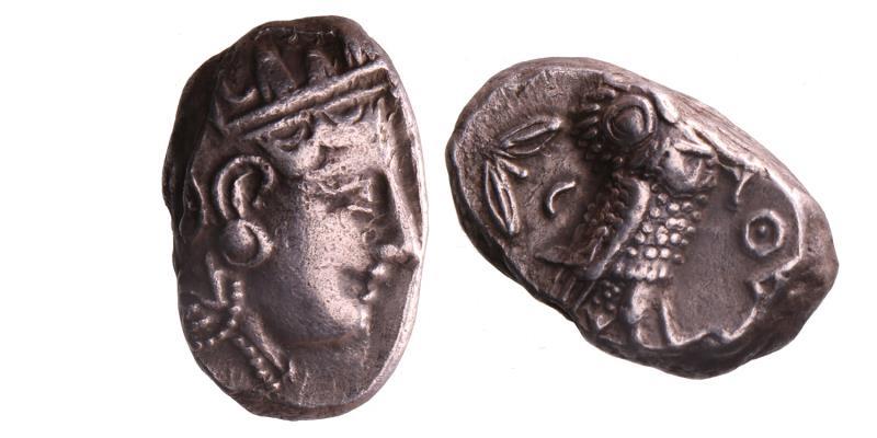 Athens imitation. Tetradrachm. N.D. (430-420 BC).