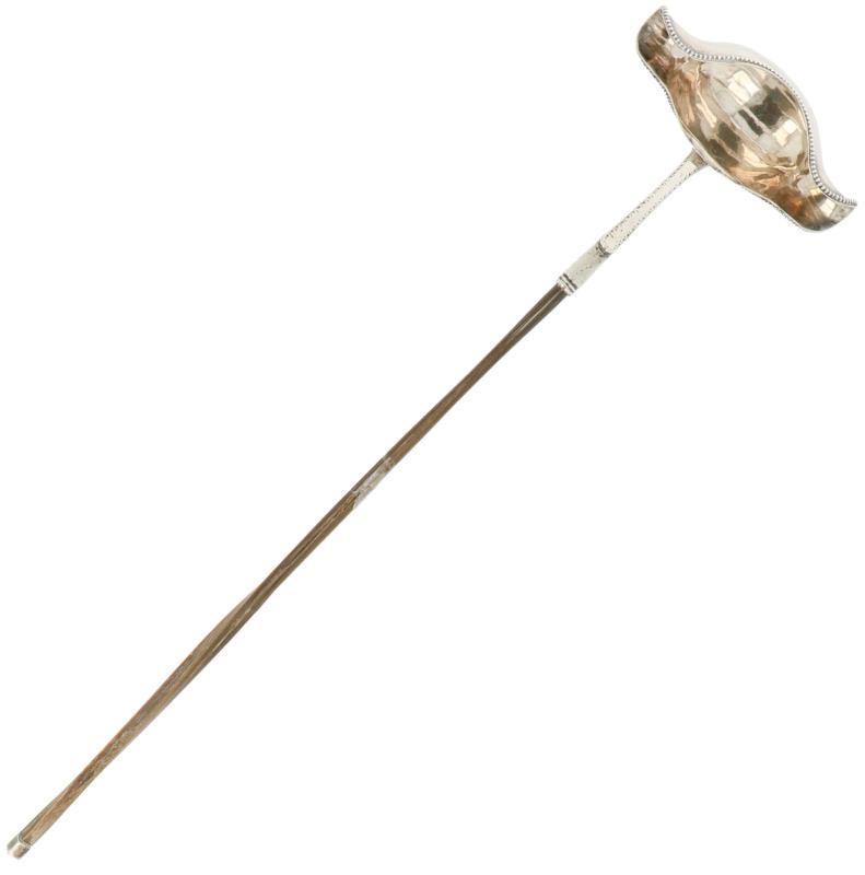 Bowllepel Jan H. Boers (1793-1805) zilver.