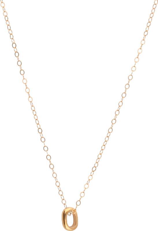 Collier met hanger koperlegering.